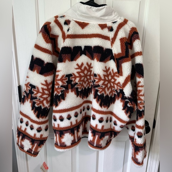 NWT Free People Movement Rocky Ridge Pullover in Snowflake. Size Large. - Picture 9 of 13